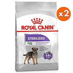 Royal Canin Mini Sterilised Küçük Irk Kısırlaştırılmış Köpek Maması 3 Kg x 2 Adet + Temizlik Mendili - 2