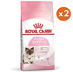 Royal Canin Mother & Babycat Yavru Kedi Maması 4 Kg x 2 Adet + Temizlik Mendili - Royal Canin