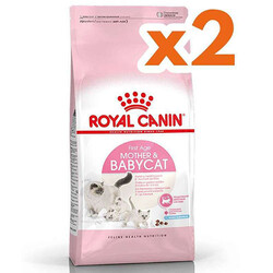 Royal Canin - Royal Canin Mother & Babycat Yavru Kedi Maması 4 Kg x 2 Adet + Temizlik Mendili