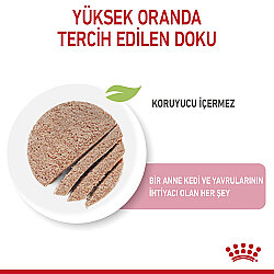 Royal Canin Mother Babycat Instinctive Anne ve Yavru Yaş Kedi Maması 195 Gr x 6 Adet - 4
