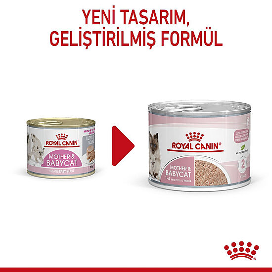 Royal Canin Mother Babycat Instinctive Anne ve Yavru Yaş Kedi Maması 195 Gr x 6 Adet - 5