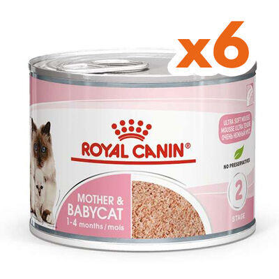 Royal Canin Mother & Babycat Instinctive Anne ve Yavru Yaş Kedi Maması 195 Gr x 6 Adet