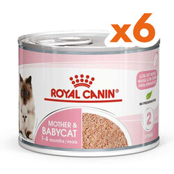 Royal Canin - Royal Canin Mother & Babycat Instinctive Anne ve Yavru Yaş Kedi Maması 195 Gr x 6 Adet