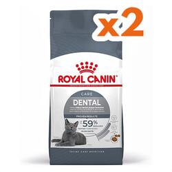 Royal Canin - Royal Canin Dental Care Diş Sağlığı Kedi Maması 1,5 Kg x 2 Adet + Temizlik Mendili