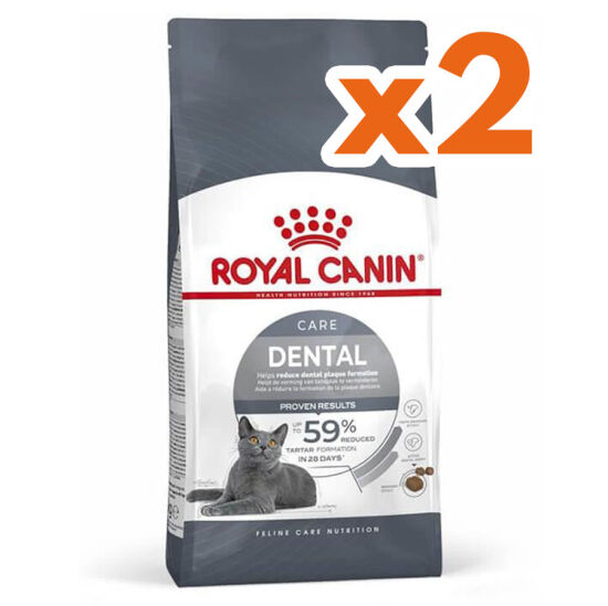 Royal Canin Dental Care Diş Sağlığı Kedi Maması 1,5 Kg x 2 Adet + Temizlik Mendili - 1