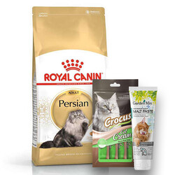 Royal Canin - Royal Canin Persian İran Kedi Irk Maması 10 Kg + Crocus Cream 4x15 Gr + Garden Mix Paste