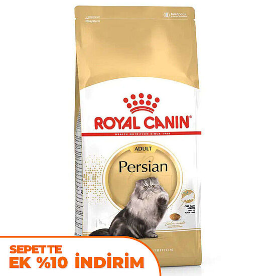Royal Canin Persian İran Kedi Irk Maması 10 Kg + Temizlik Mendili - 1