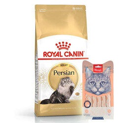 Royal Canin - Royal Canin Persian İran Kedi Irk Maması 10 Kg + Wanpy Creamy Treat 5x14 Gr
