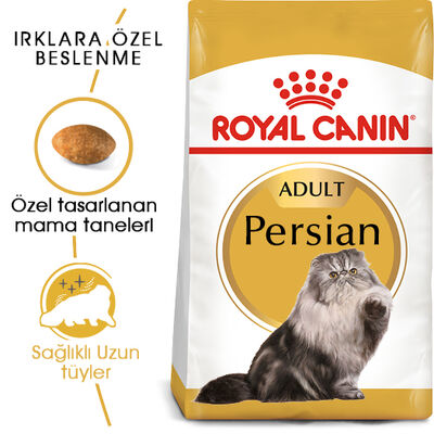 Royal Canin Persian İran Kedi Irk Maması 10 Kg x 2 Adet + 2 Adet 10Lu Lolipop Kedi Ödülü + Temizlik Mendili