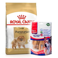 Royal Canin - Royal Canin Pomeranian Yetişkin Köpek Irk Maması 1,5 Kg + Esca Food Köpek Ödülü Royal Canin - Royal Canin Pomeranian Yetişkin Köpek Irk Maması 1,5 Kg + Esca Food Köpek Ödülü