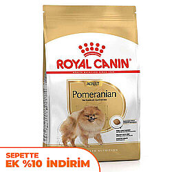 Royal Canin Pomeranian Yetişkin Köpek Irk Maması 3 Kg + Temizlik Mendili - Royal Canin