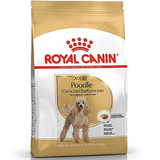 Royal Canin Poodle Adult Yetişkin Köpek Irk Maması 3 Kg + Temizlik Mendili - 1