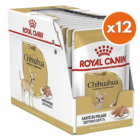 Royal Canin Pouch Chihuahua Irkı Özel Yaş Köpek Maması 85 Gr - BOX - x 12 Adet - 1