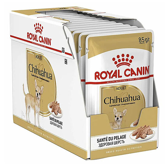 Royal Canin Pouch Chihuahua Irkı Özel Yaş Köpek Maması 85 Gr - BOX - x 12 Adet - 2