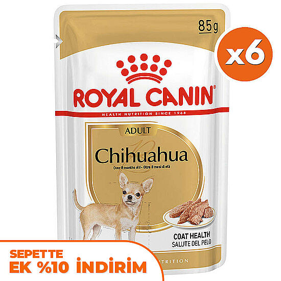 Royal Canin Pouch Chihuahua Irkı Özel Yaş Köpek Maması 85 Gr x 6 Adet - 1