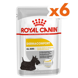 Royal Canin Pouch Dermacomfort Deri Tüy Sağlığı Köpek Yaş Maması 85 Gr x 6 Adet - Royal Canin