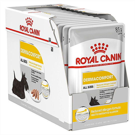 Royal Canin Pouch Dermacomfort Deri Tüy Sağlığı Köpek Yaş Maması 85 Gr - BOX - x 12 Adet - 2