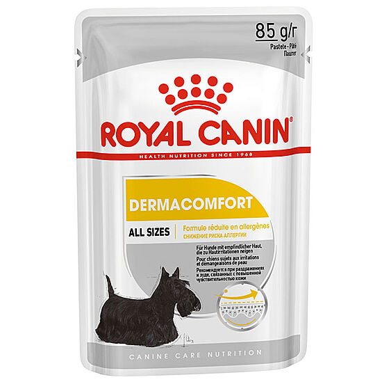 Royal Canin Pouch Dermacomfort Deri Tüy Sağlığı Köpek Yaş Maması 85 Gr - BOX - x 12 Adet - 3