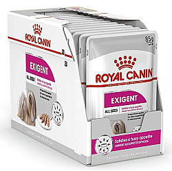 Royal Canin Pouch Exigent Seçici İştahlı Tüm Irklar İçin Köpek Yaş Maması 85 Gr - BOX - x 12 Adet - 2