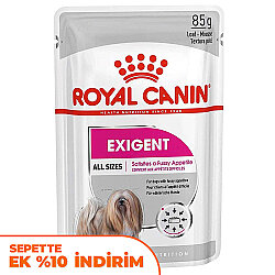 Royal Canin Pouch Exigent Seçici İştahlı Tüm Irklar İçin Köpek Yaş Maması 85 Gr - Royal Canin