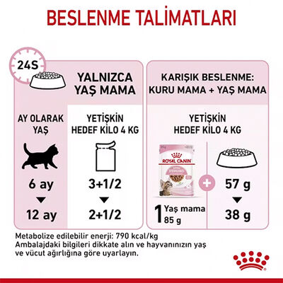 Royal Canin Pouch Gravy Kitten Sterilised Yaş Yavru Kısır Kedi Maması 85 Gr