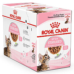 Royal Canin BOX Pouch Gravy Kitten Sterilised Kısırlaştırılmış Yavru Yaş Kedi Maması 85 Gr x 12 Adet - Royal Canin