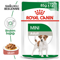 Royal Canin - Royal Canin Pouch Mini Adult Köpek Yaş Maması 85 Gr - BOX - 12 Al 10 Öde (1)