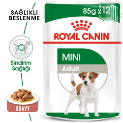 Royal Canin Pouch Mini Adult Köpek Yaş Maması 85 Gr - BOX - 12 Al 10 Öde - Thumbnail