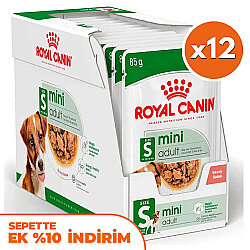 Royal Canin Pouch Mini Adult Köpek Yaş Maması 85 Gr - BOX - x 12 Adet - Royal Canin