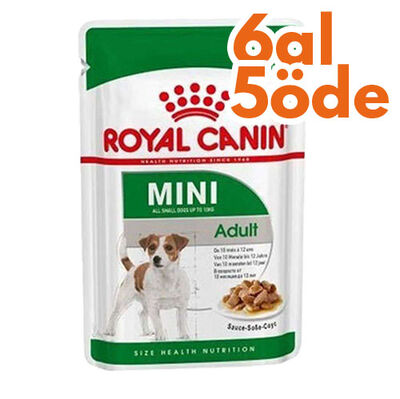 Royal Canin Pouch Mini Adult Köpek Yaş Maması 85 Gr - 6 Al 5 Öde