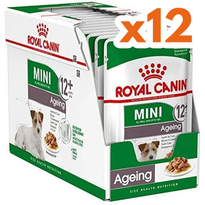 Royal Canin Pouch Mini Ageing Yaşlı Köpek Yaş Maması 85 Gr - BOX - x 12 Adet - 1
