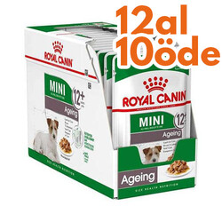 Royal Canin - Royal Canin Pouch Mini Ageing Yaşlı Köpek Yaş Maması 85 Gr - BOX - 12 Al 10 Öde