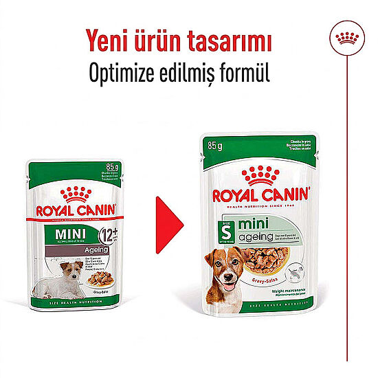 Royal Canin Pouch Mini Ageing Yaşlı Köpek Yaş Maması 85 Gr - 2