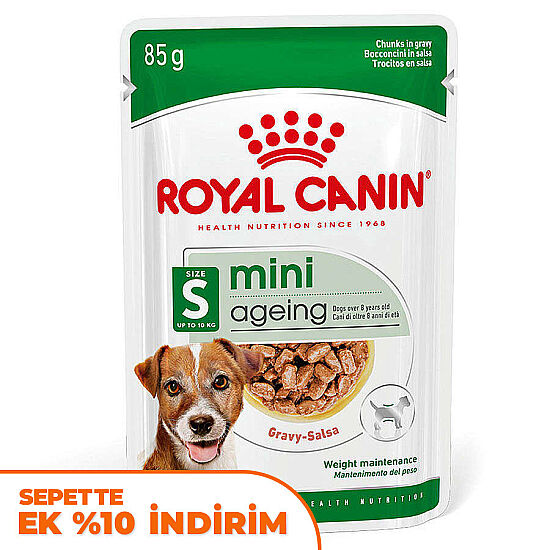 Royal Canin Pouch Mini Ageing Yaşlı Köpek Yaş Maması 85 Gr - 1
