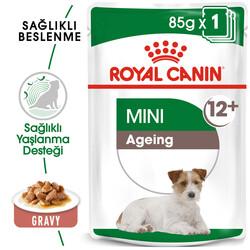 Royal Canin - Royal Canin Pouch Mini Ageing Yaşlı Köpek Yaş Maması 85 Gr (1)