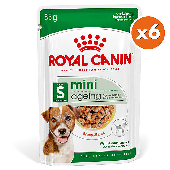 Royal Canin Pouch Mini Ageing Yaşlı Köpek Yaş Maması 85 Gr x 6 Adet - 1