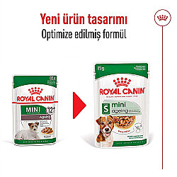 Royal Canin Pouch Mini Ageing Yaşlı Köpek Yaş Maması 85 Gr x 6 Adet - 3