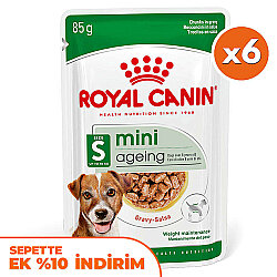 Royal Canin Pouch Mini Ageing Yaşlı Köpek Yaş Maması 85 Gr x 6 Adet - Royal Canin