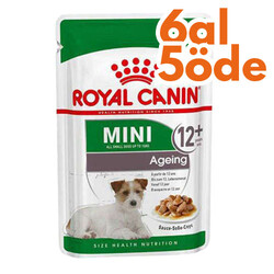 Royal Canin - Royal Canin Pouch Mini Ageing Yaşlı Köpek Yaş Maması 85 Gr - 6 Al 5 Öde
