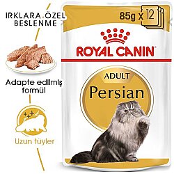 Royal Canin BOX Pouch Persian İran Kedilerine Özel Yaş Maması 85 Gr x 12 Adet - 8