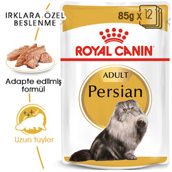 Royal Canin Pouch Persian İran Kedilerine Özel Yaş Maması 85 Gr - BOX - 12 Al 10 Öde - Thumbnail