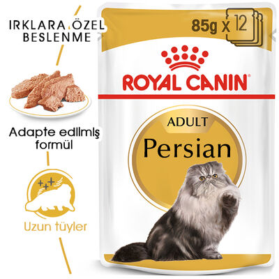 Royal Canin Pouch Persian İran Kedilerine Özel Yaş Maması 85 Gr - BOX - 12 Al 10 Öde