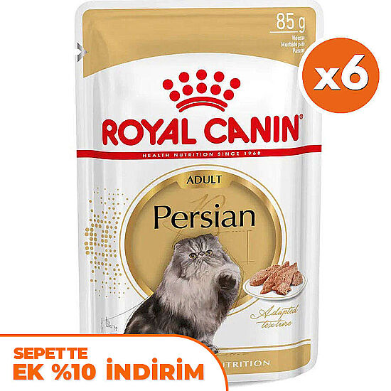 Royal Canin Pouch Persian İran Kedilerine Özel Yaş Maması 85 Gr x 6 Adet - 1