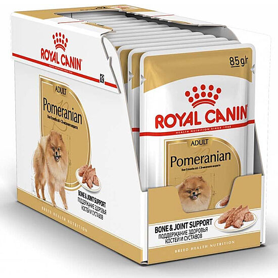 Royal Canin Pouch Pomeranian Irkı Özel Yaş Köpek Maması 85 Gr - BOX - x 12 Adet - 2