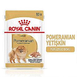 Royal Canin Pouch Pomeranian Irkı Özel Yaş Köpek Maması 85 Gr - BOX - x 12 Adet - 4
