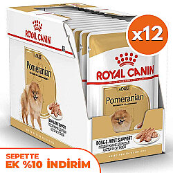 Royal Canin Pouch Pomeranian Irkı Özel Yaş Köpek Maması 85 Gr - BOX - x 12 Adet - Royal Canin