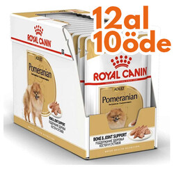 Royal Canin - Royal Canin Pouch Pomeranian Irkı Özel Yaş Köpek Maması 85 Gr - BOX - 12 Al 10 Öde