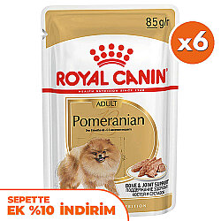 Royal Canin Pouch Pomeranian Irkı Özel Yaş Köpek Maması 85 Gr x 6 Adet - Royal Canin