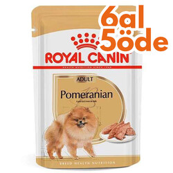 Royal Canin - Royal Canin Pouch Pomeranian Irkı Özel Yaş Köpek Maması 85 Gr - 6 Al 5 Öde
