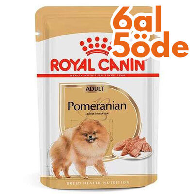 Royal Canin Pouch Pomeranian Irkı Özel Yaş Köpek Maması 85 Gr - 6 Al 5 Öde